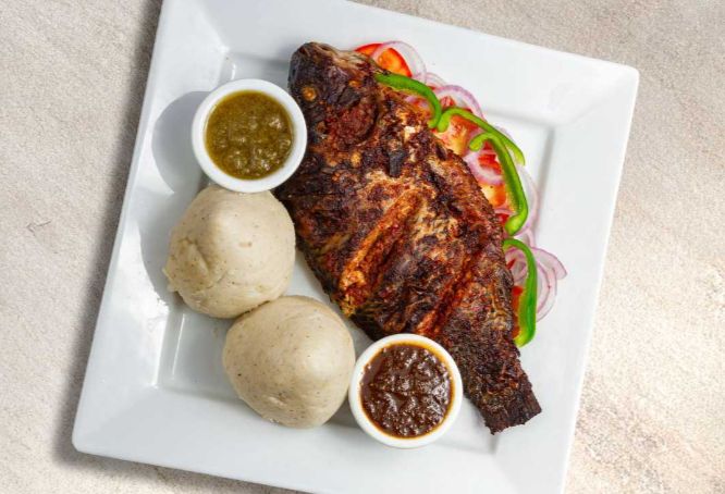 Banku and Tilapia